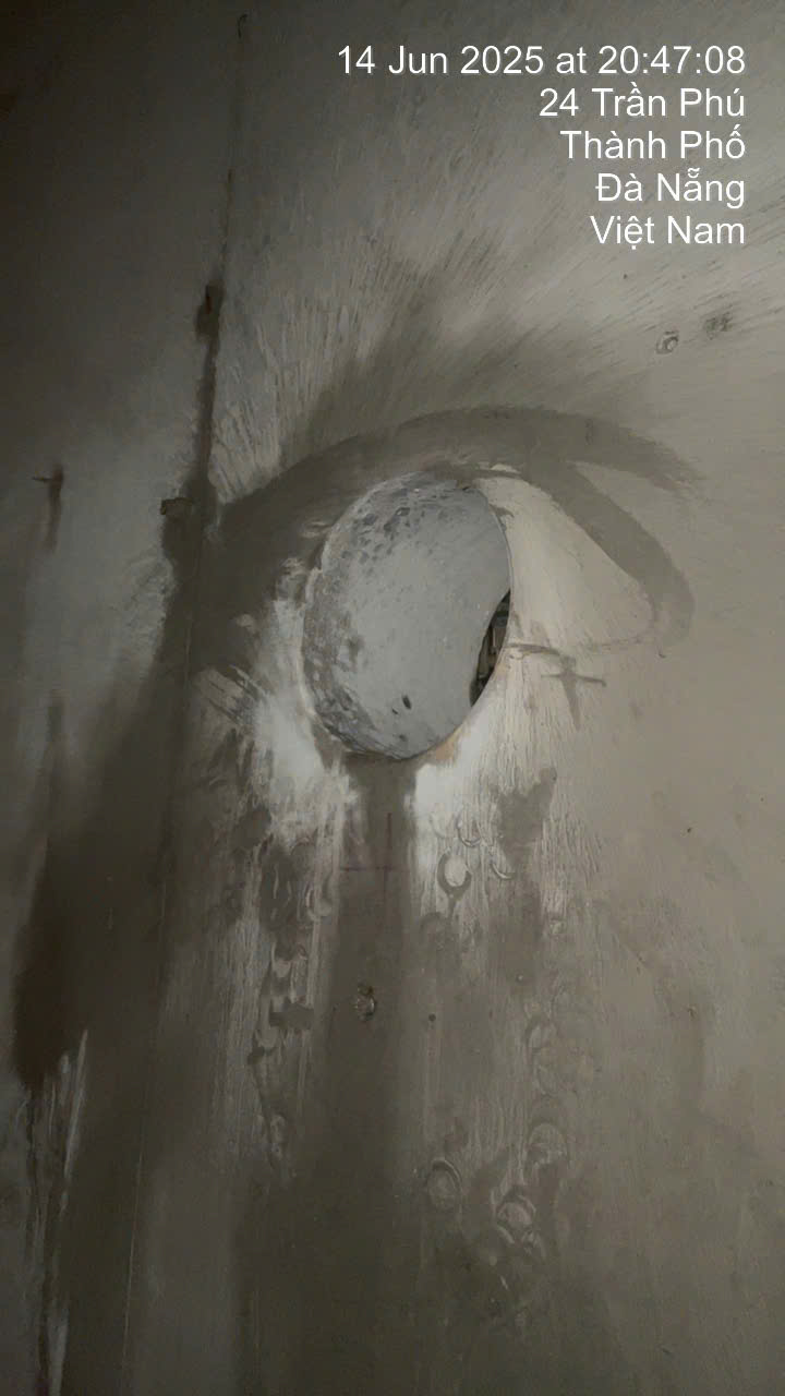 khoan rút lõi chuẩn xác, sạch, không rung tại Đà Nẵng