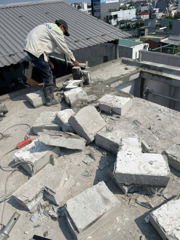 khoan cắt bê tông thiết bị hiện đại tại Đà Nẵng